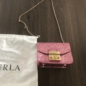 furla crossbody chain bag